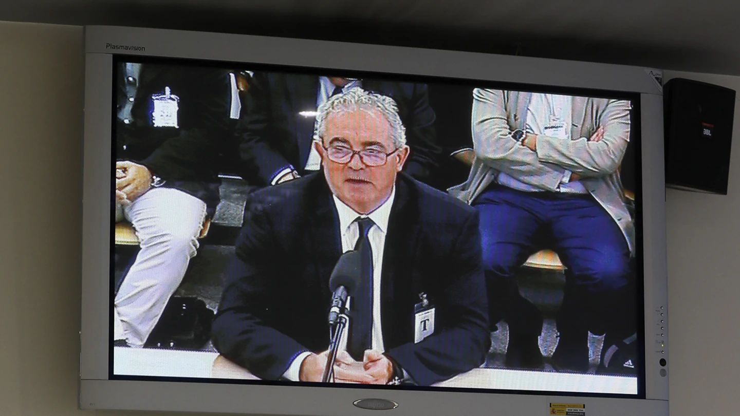 Francisco Verdú durante su declaración en el juicio por las 'tarjetas black' Francisco Verdú durante su declaración en el juicio por las 'tarjetas black'