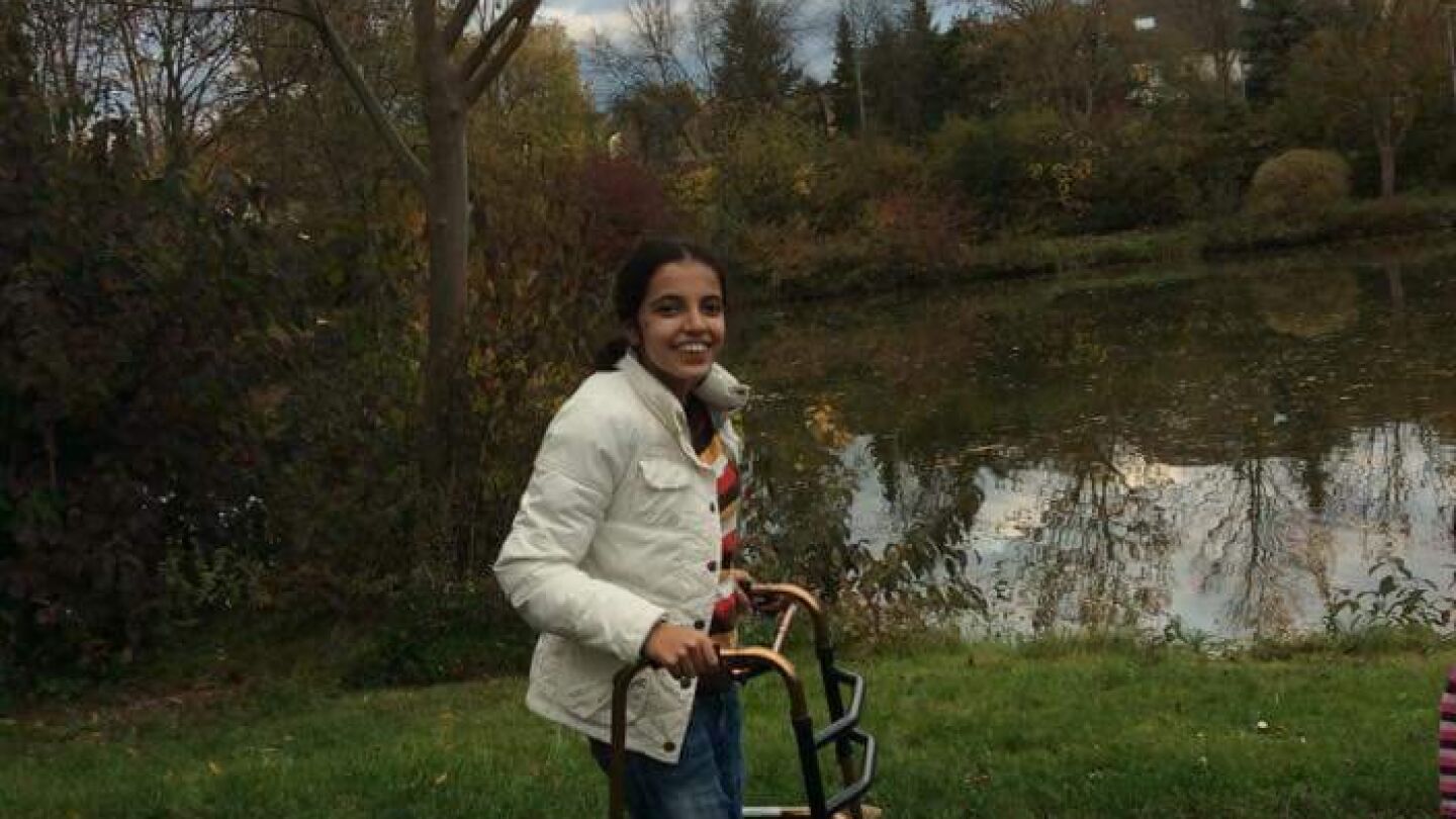 Nujeen Mustafa, refugiada siria afincada en Alemania