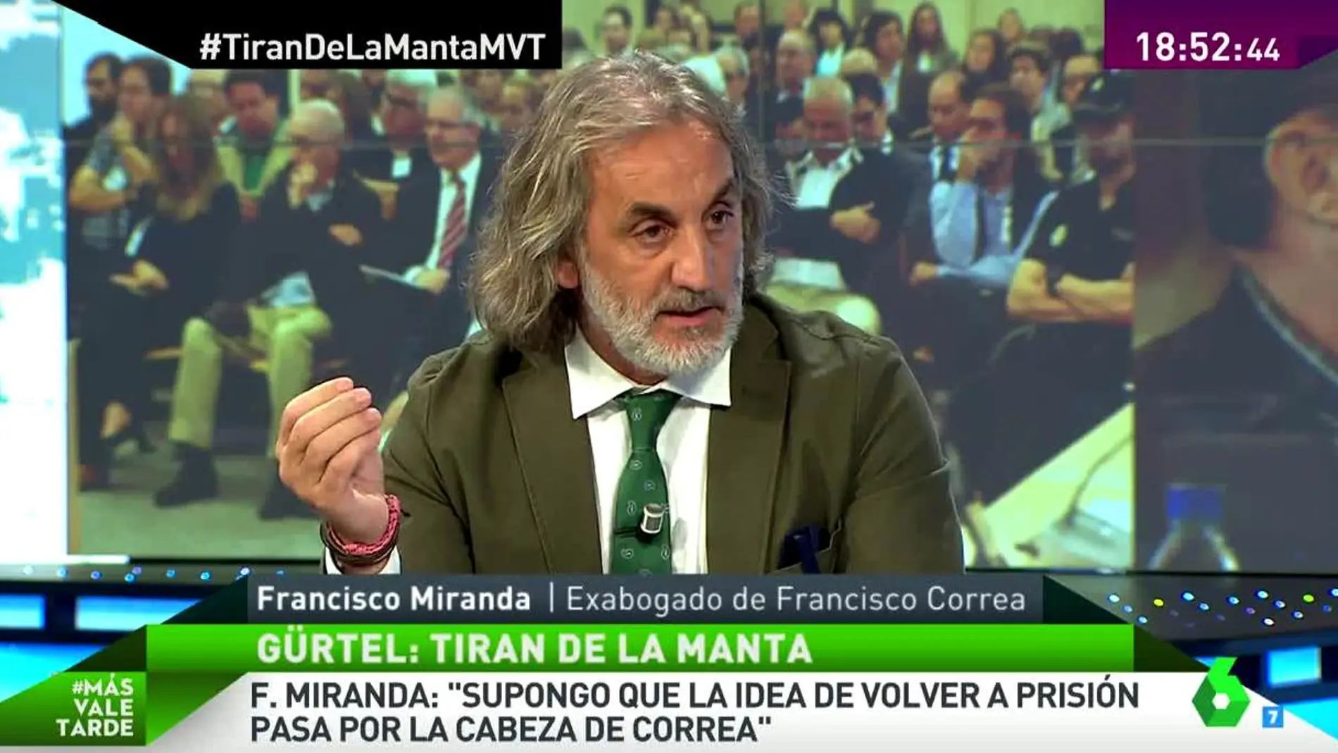 Francisco Miranda, exabogado de Correa