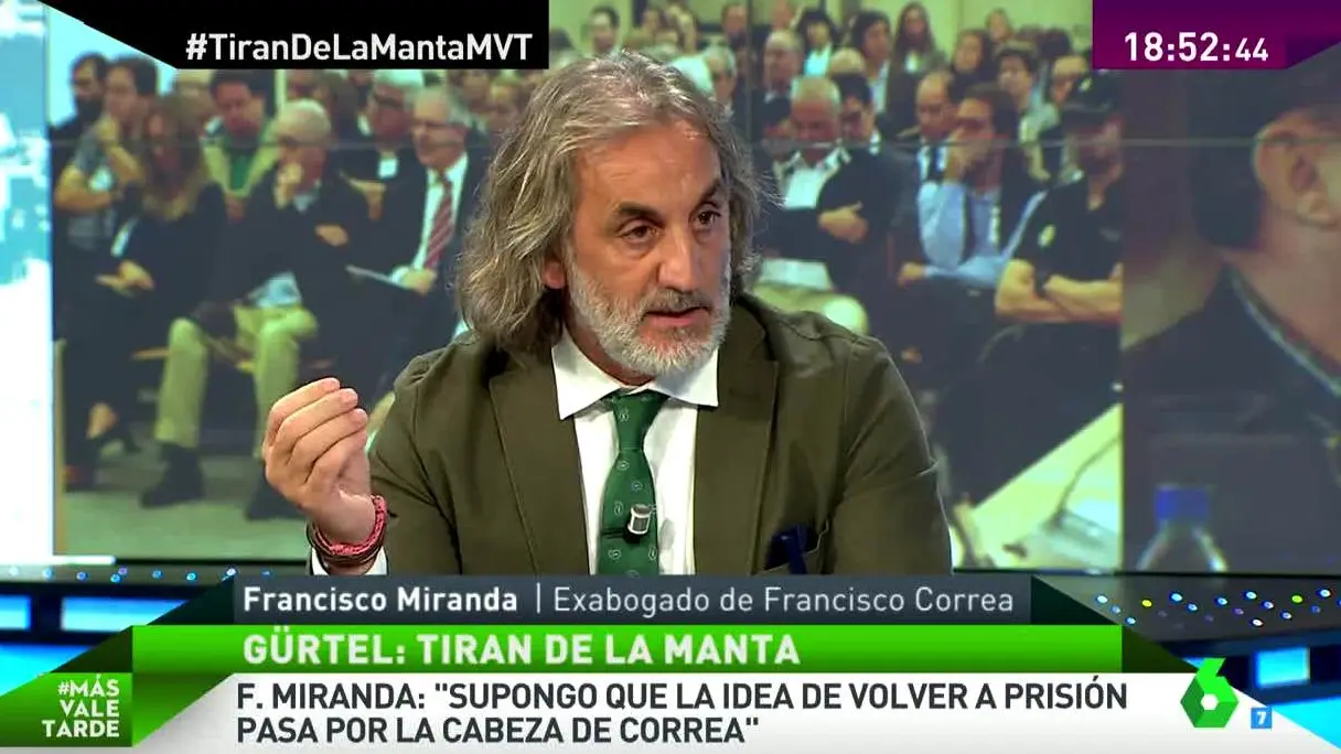 Francisco Miranda, exabogado de Correa Francisco Miranda, exabogado de Correa