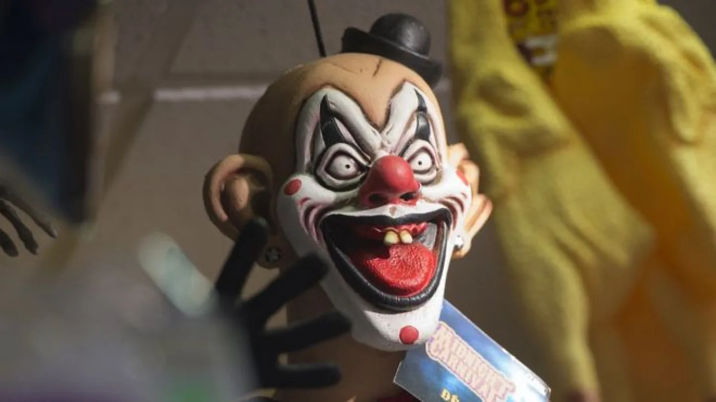 Imagen de un 'payaso diabólico' Imagen de un 'payaso diabólico'