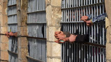 Imagen de varios presos encarcelados