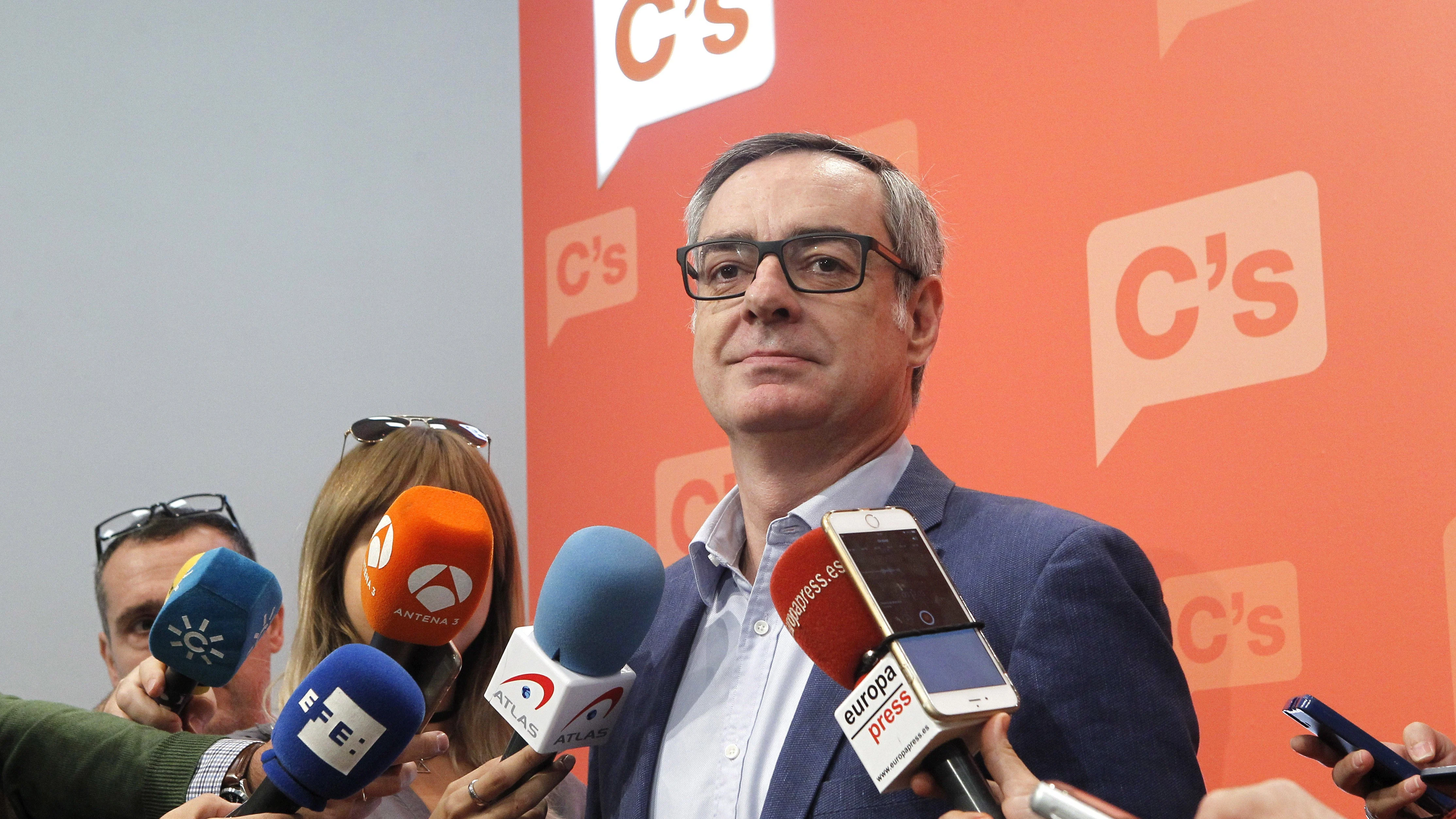 El vicesecretario de Ciudadanos, José Manuel Villegas