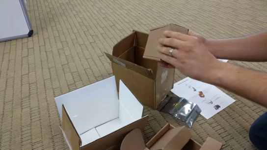 Imagen del 'kit' de devolución de un Samsumg Galaxy Note 7 Imagen del 'kit' de devolución de un Samsumg Galaxy Note 7