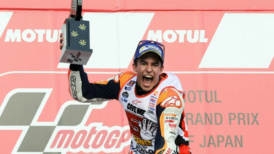 Márquez, ganador del GP de Japón y del Mundial 2016 Márquez, ganador del GP de Japón y del Mundial 2016