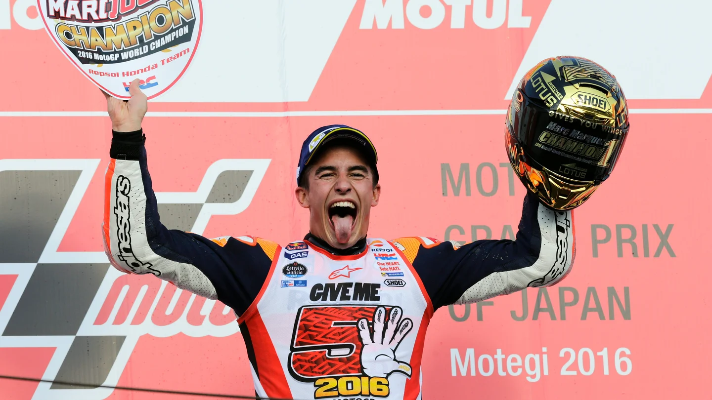 Marc Márquez se proclama campeón del mundo Marc Márquez se proclama campeón del mundo