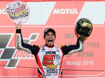 Marc Márquez se proclama campeón del mundo Marc Márquez se proclama campeón del mundo