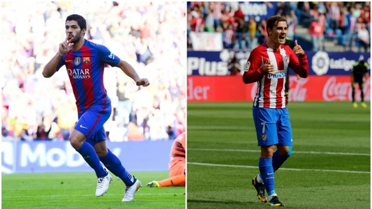 Luis Suárez vs Griezmann Luis Suárez vs Griezmann