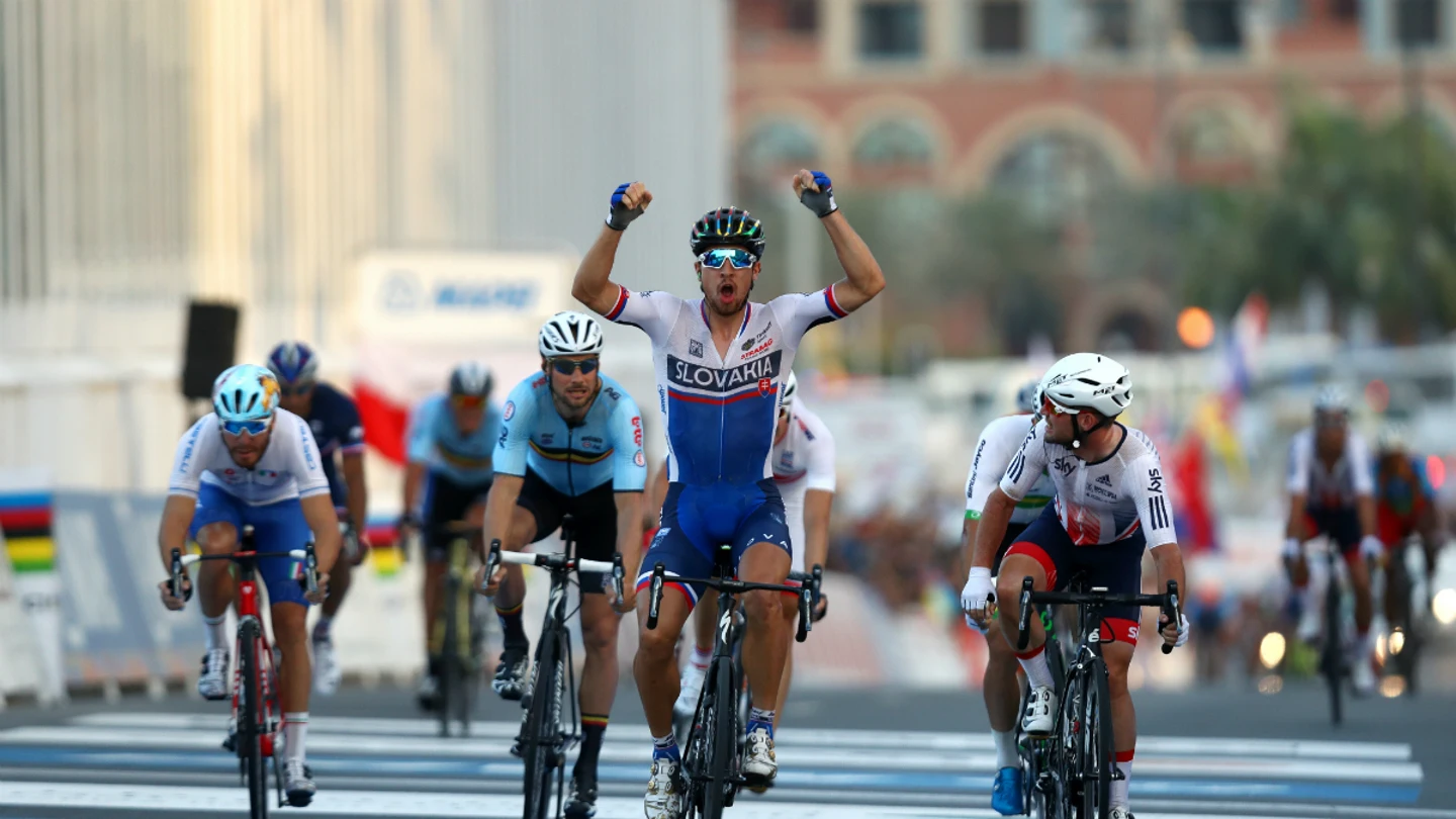 Sagan gana el Mundial de ciclismo en ruta Sagan gana el Mundial de ciclismo en ruta