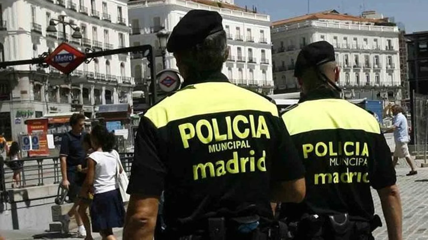 Policía municipal de Madrid en una imagen de archivo Policía municipal de Madrid