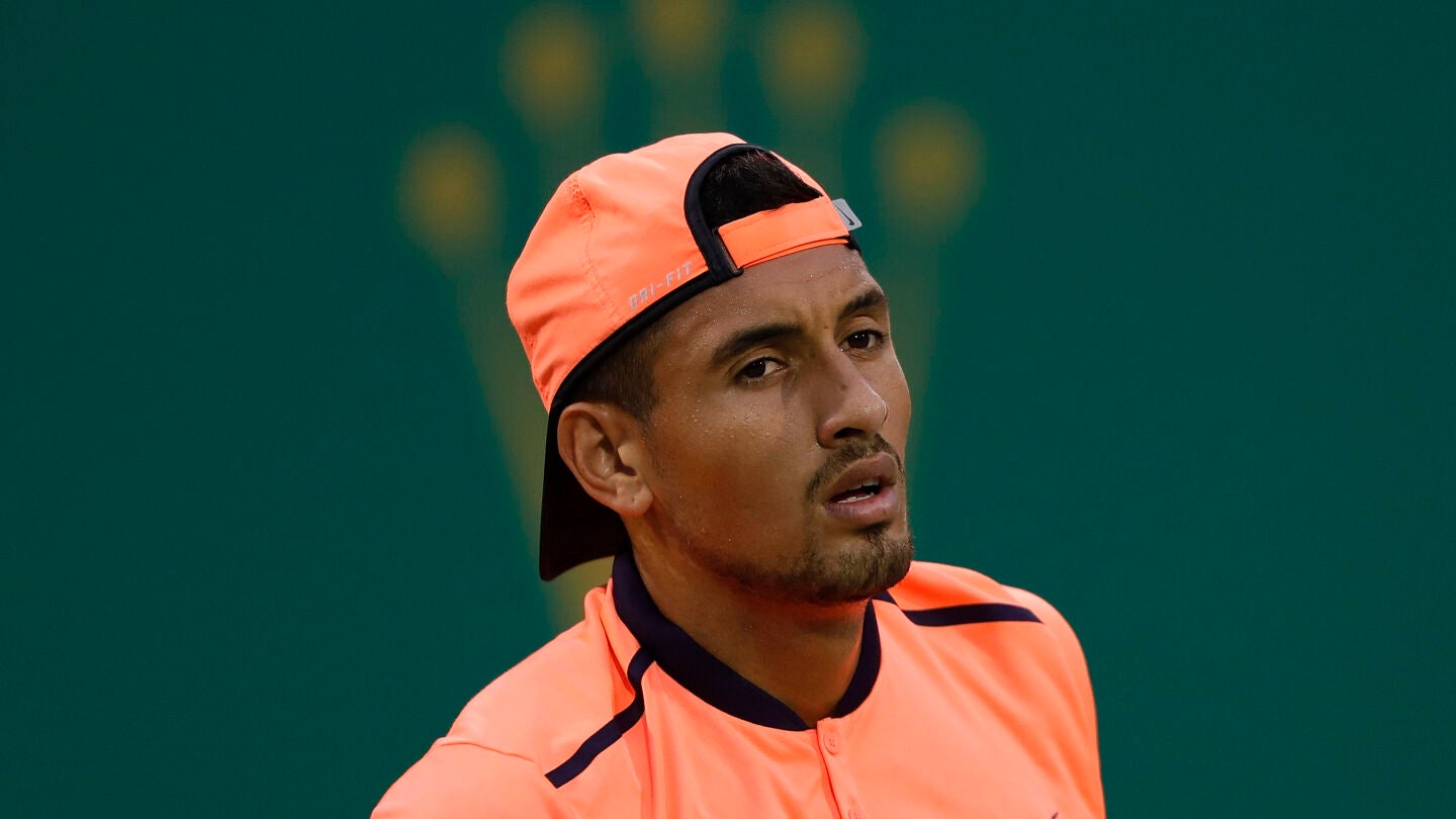 Nick Kyrgios, en un partido en Shangh&aacute;i