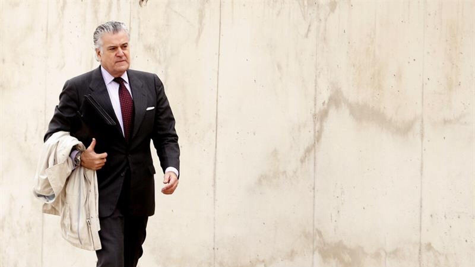 Luis B&aacute;rcenas, extesorero del PP, a su llegada a la Audiencia Nacional