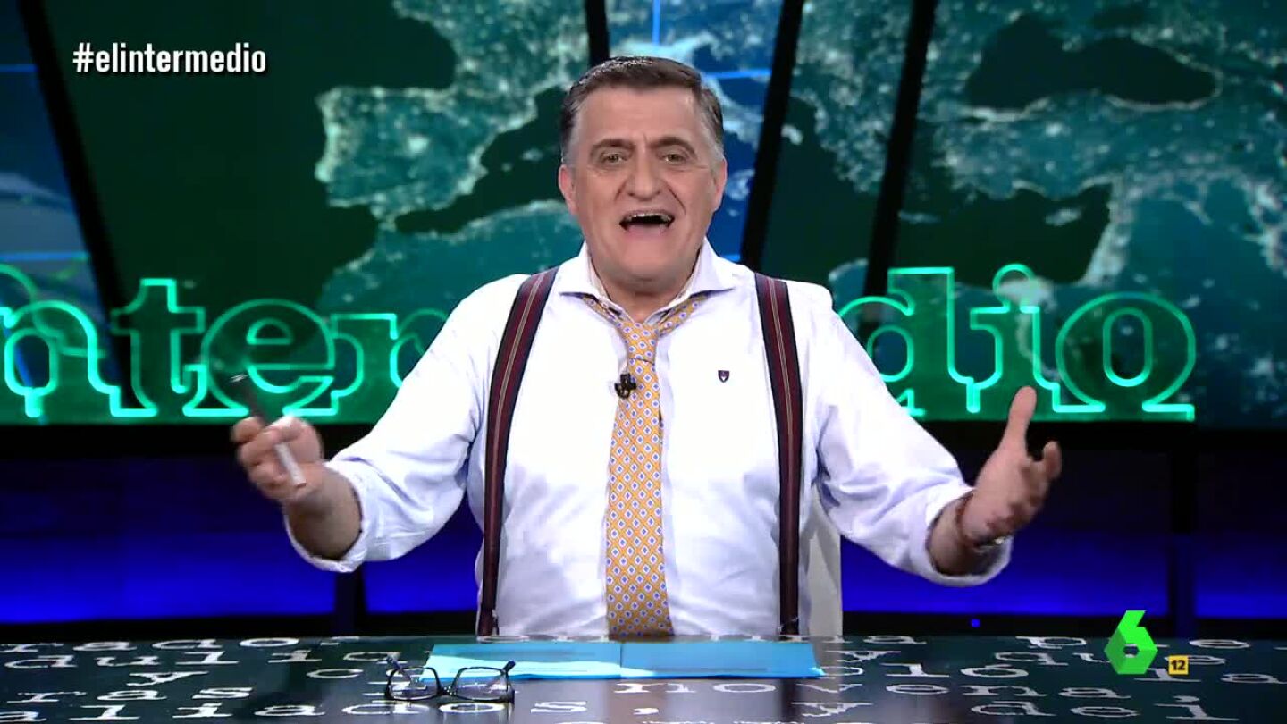 El Gran Wyoming canta en El Intermedio