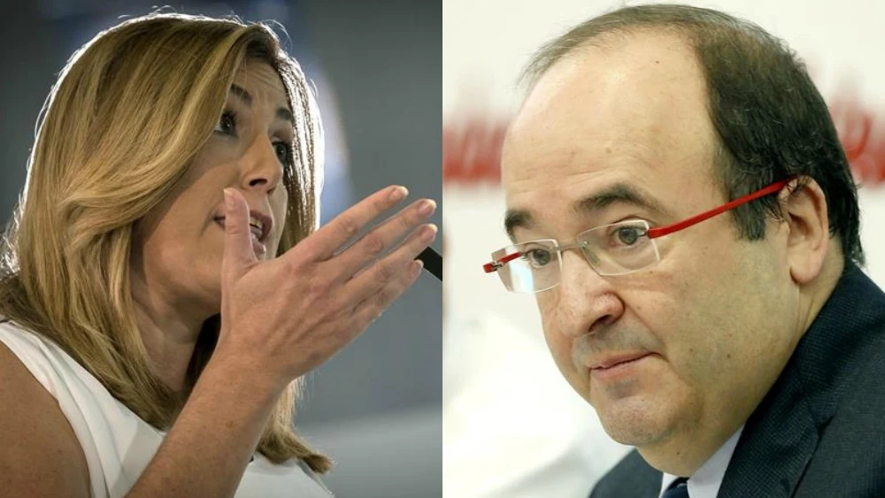 Susana Díaz y Miquel Iceta