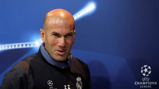 Zinedine Zidane, técnico del Real Madrid Zinedine Zidane, técnico del Real Madrid