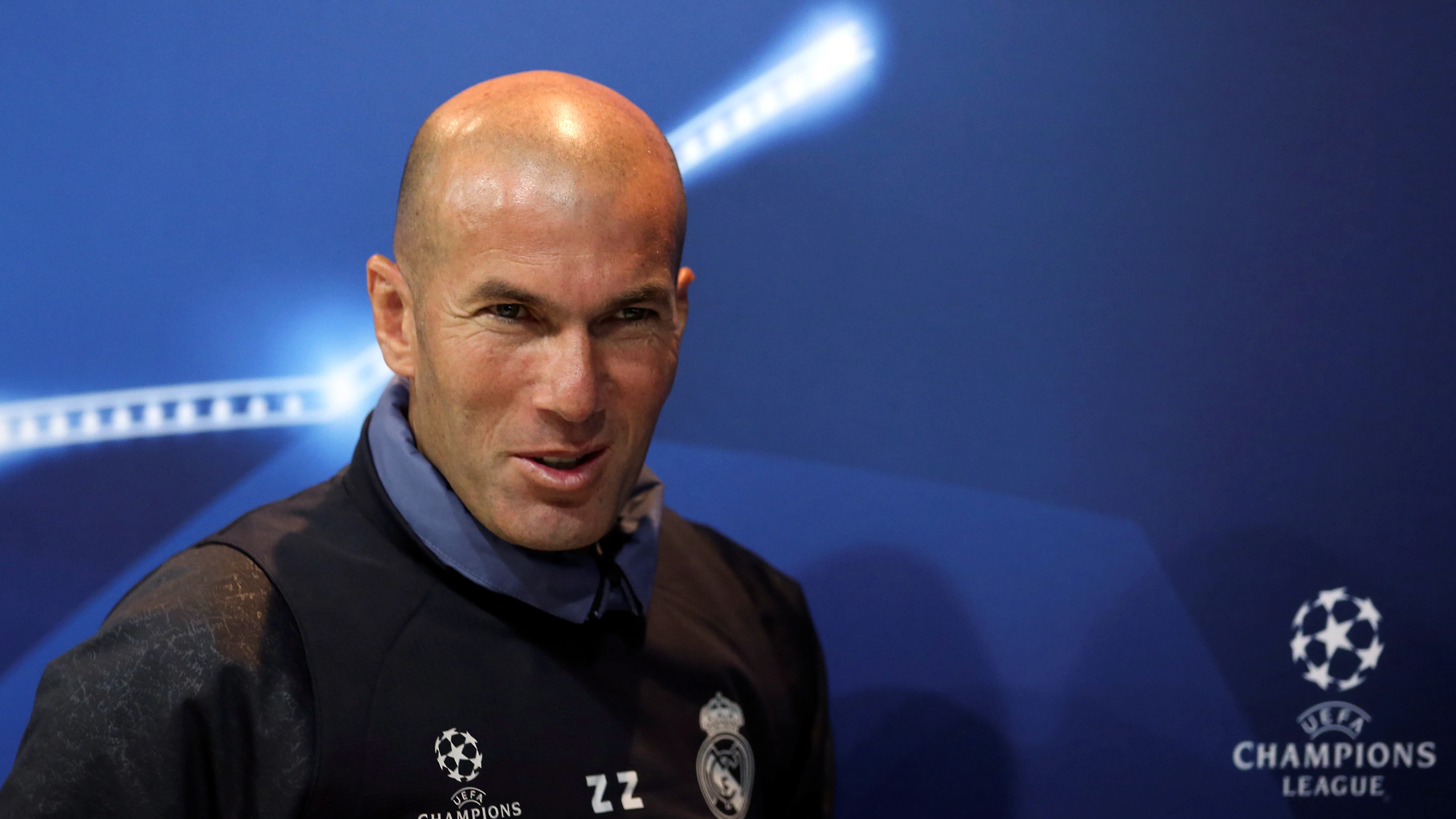 Zinedine Zidane, técnico del Real Madrid