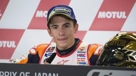 Marc Márquez, tricampeón del mundo de MotoGP Marc Márquez, tricampeón del mundo de MotoGP