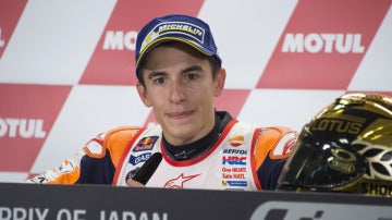 Marc Márquez, tricampeón del mundo de MotoGP