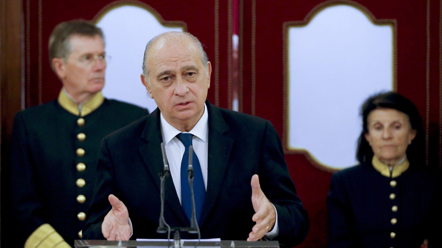 El ministro de Interior en funciones, Jorge Fern&aacute;ndez D&iacute;az