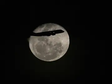 Luna llena en Río de Janeiro (18-10-2016)
