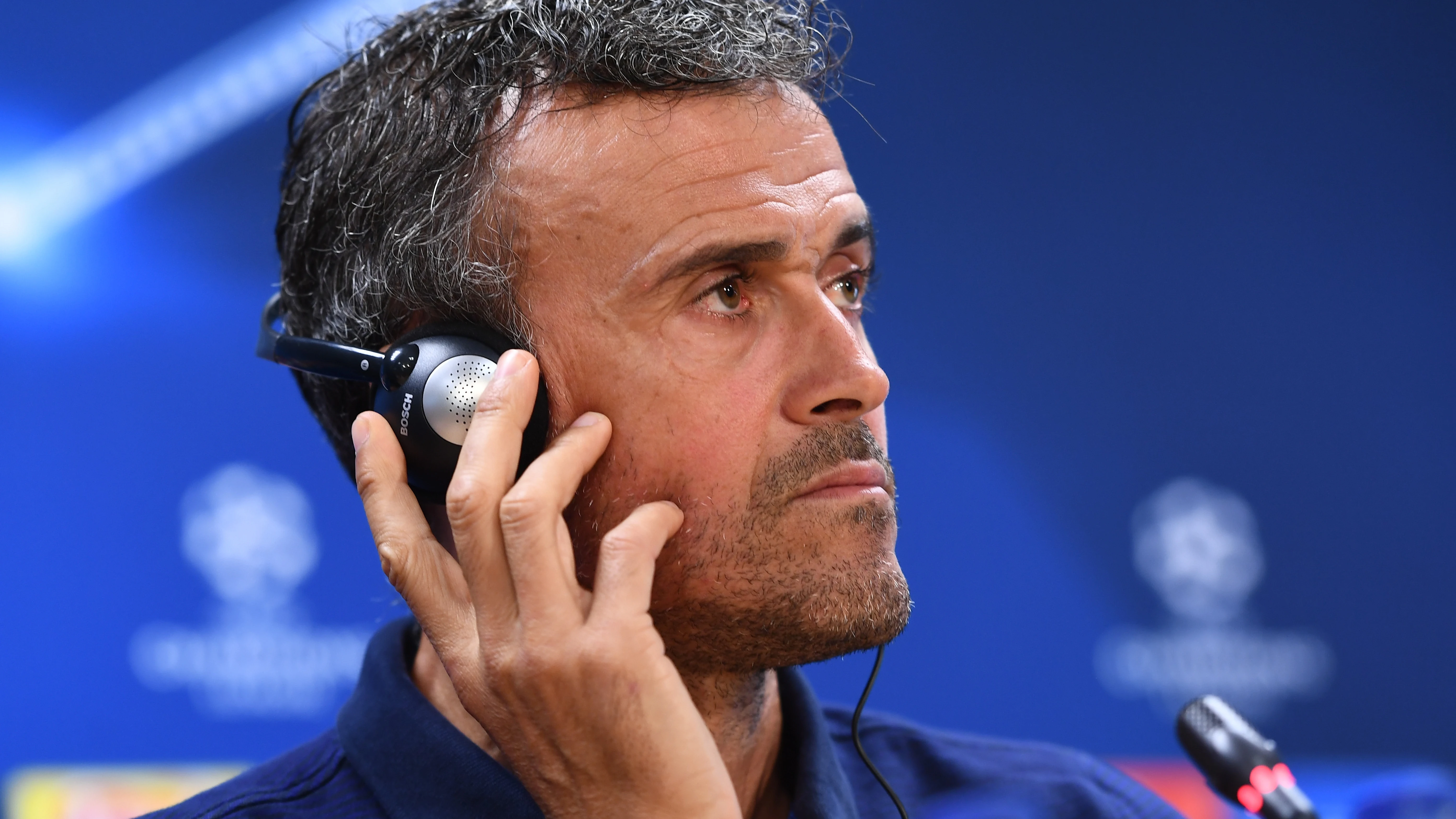 Luis Enrique, en rueda de prensa