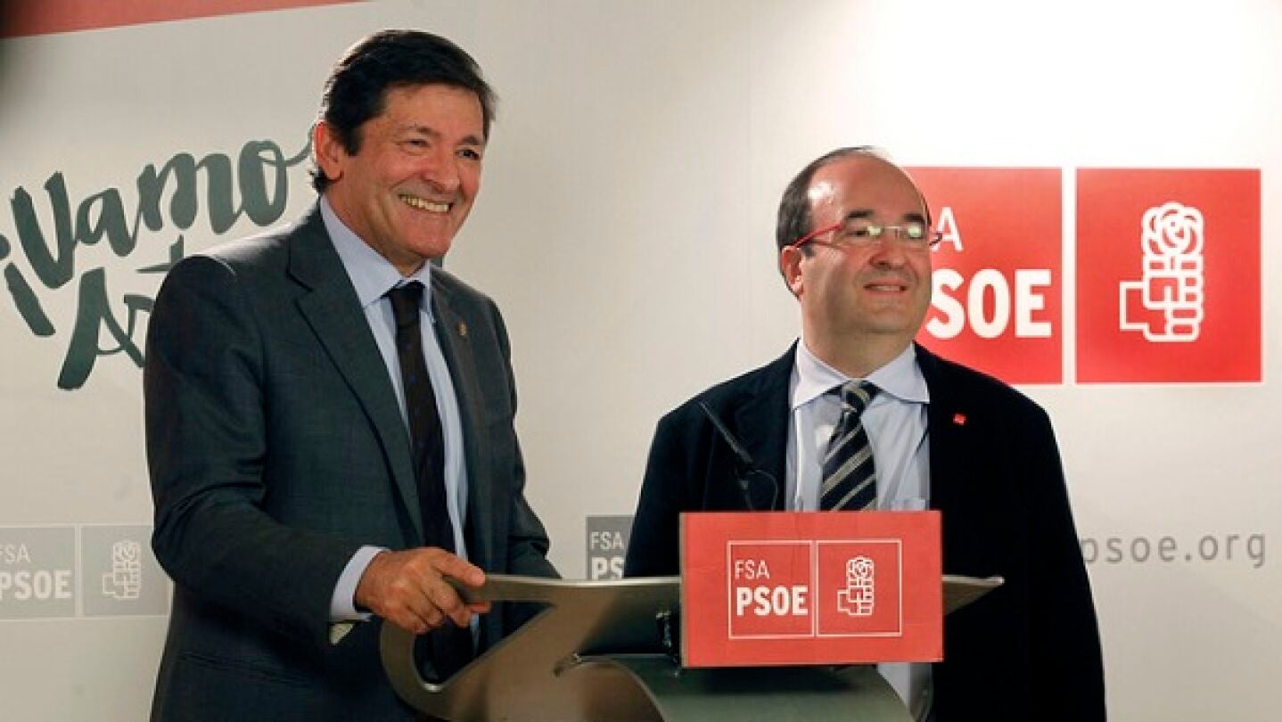 Javier Fern&aacute;ndez y Miquel Iceta