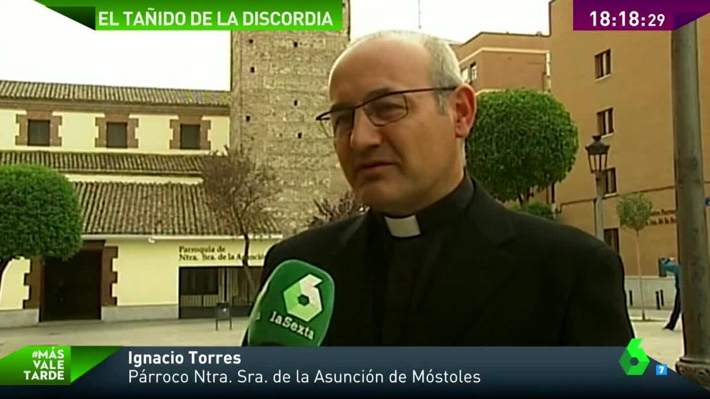 Ignacio Torres, p&aacute;rroco de la iglesia de la Asunci&oacute;n de M&oacute;stoles