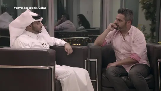 Jalis de la Serna entrevista en Enviado especial a una persona de la familia real catarí Jalis de la Serna entrevista en Enviado especial a una persona de la familia real catarí