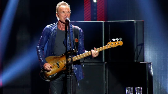 Sting, en un escenario Sting, en un escenario