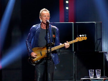 Sting, en un escenario Sting, en un escenario