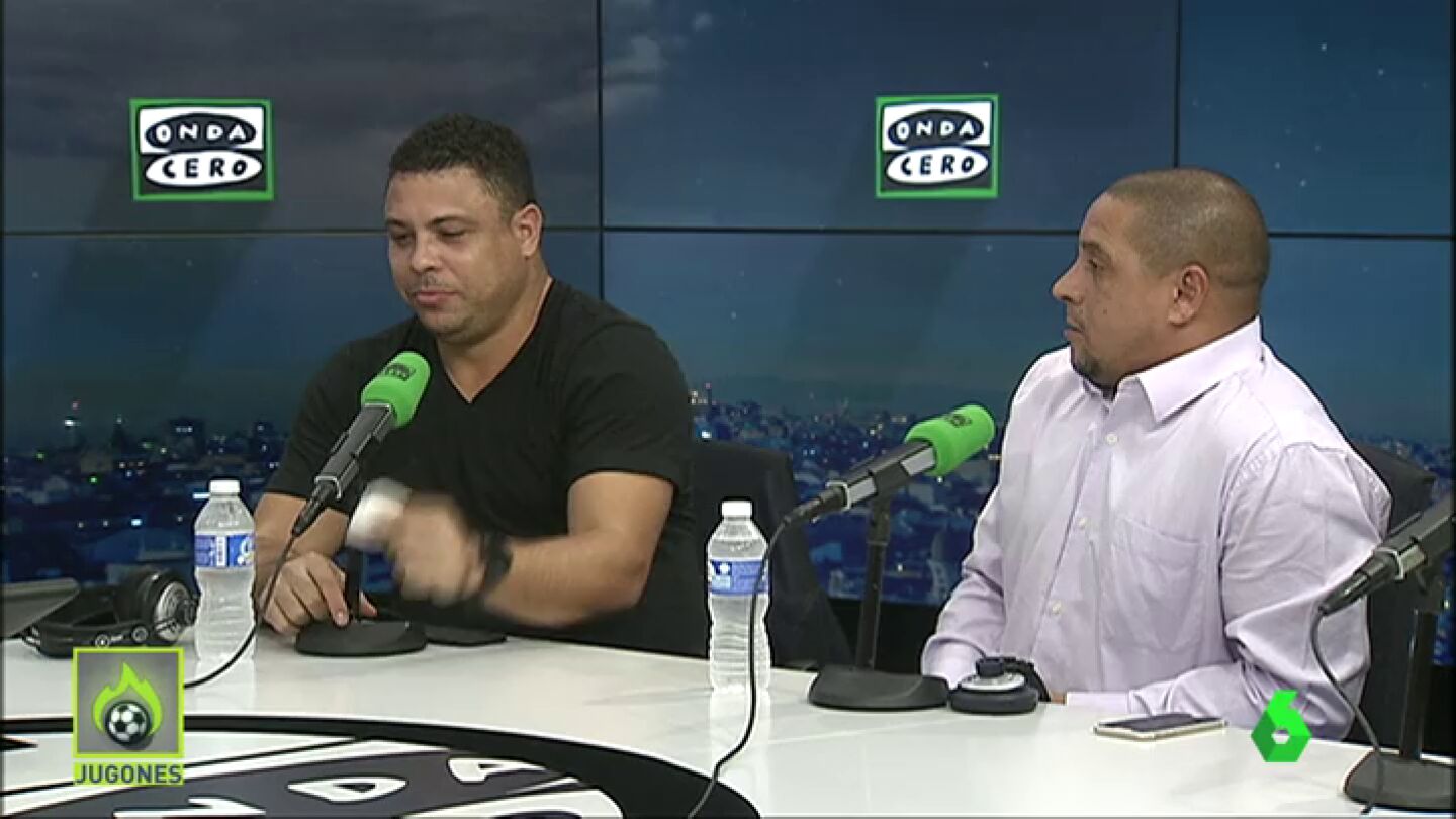 Frame 0.0 de: Ronaldo y su broma a Florentino: "Si yo tuviera la mujer que tiene Figo, tampoco saldr&iacute;a de casa"