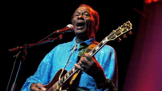 Imagen de archivo tomada el 7 de noviembre de 2005 del músico estadounidense Chuck Berry Imagen de archivo tomada el 7 de noviembre de 2005 del músico estadounidense Chuck Berry
