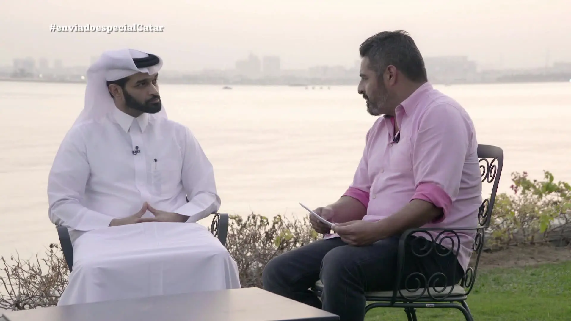 Jalis de la Serna entrevista a Hassan Al Thawadi, presidente del Comité Organizador del Mundial 2022