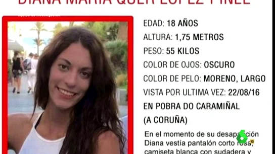 Frame 209.584749 de: ¿Cuál era el entorno de Diana Quer en el momento de su desaparición? Frame 209.584749 de: ¿Cuál era el entorno de Diana Quer en el momento de su desaparición?