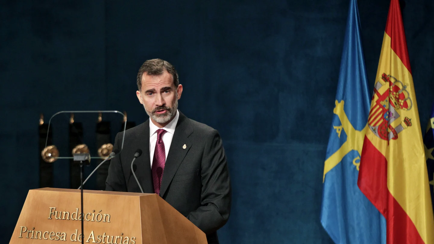 El Rey pronuncia el discurso en los Princesa de Asturias El Rey pronuncia el discurso en los Princesa de Asturias