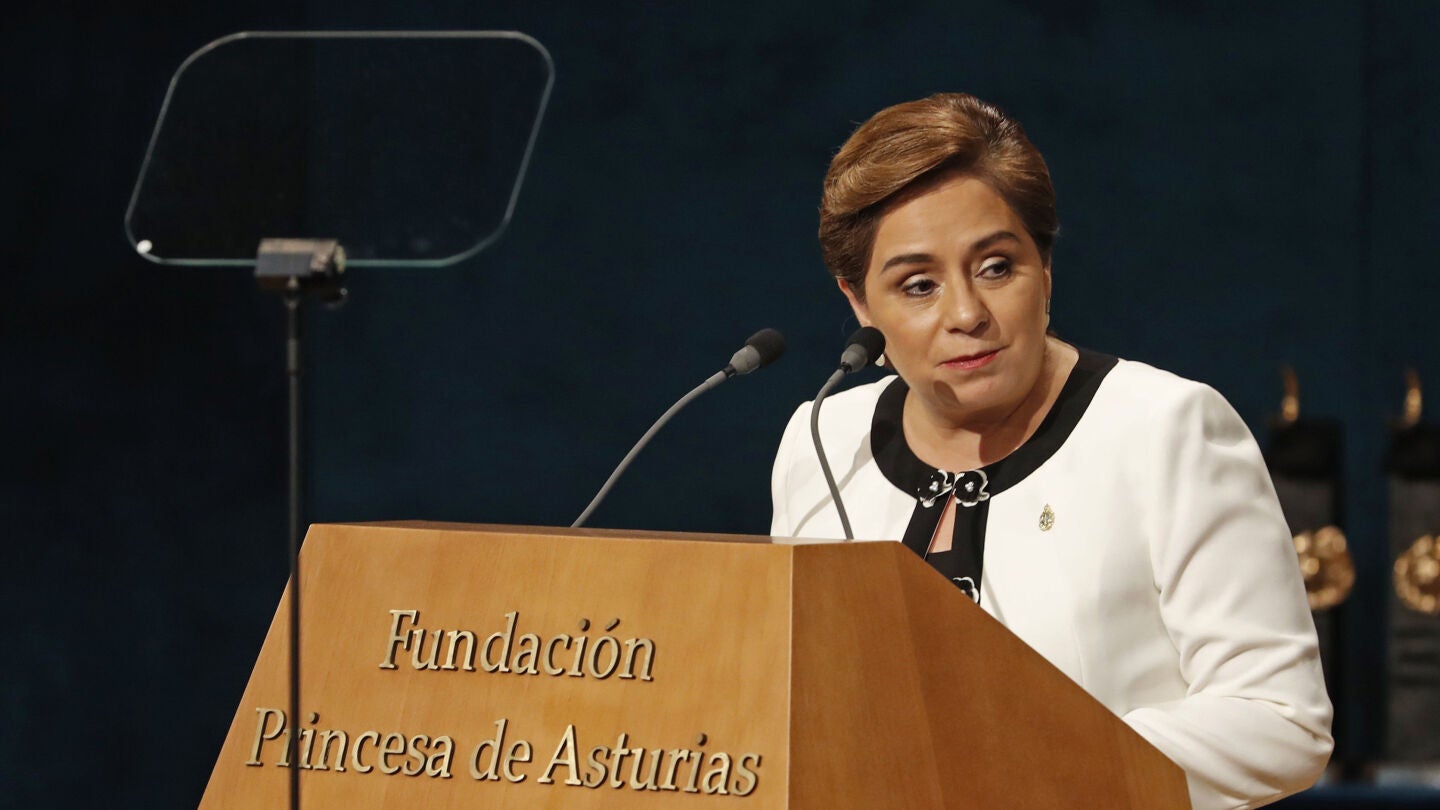 La secretaria ejecutiva de la Convenci&oacute;n Marco de Naciones Unidas sobre el Cambio Clim&aacute;tico (CMNUCC), Patricia Espinosa