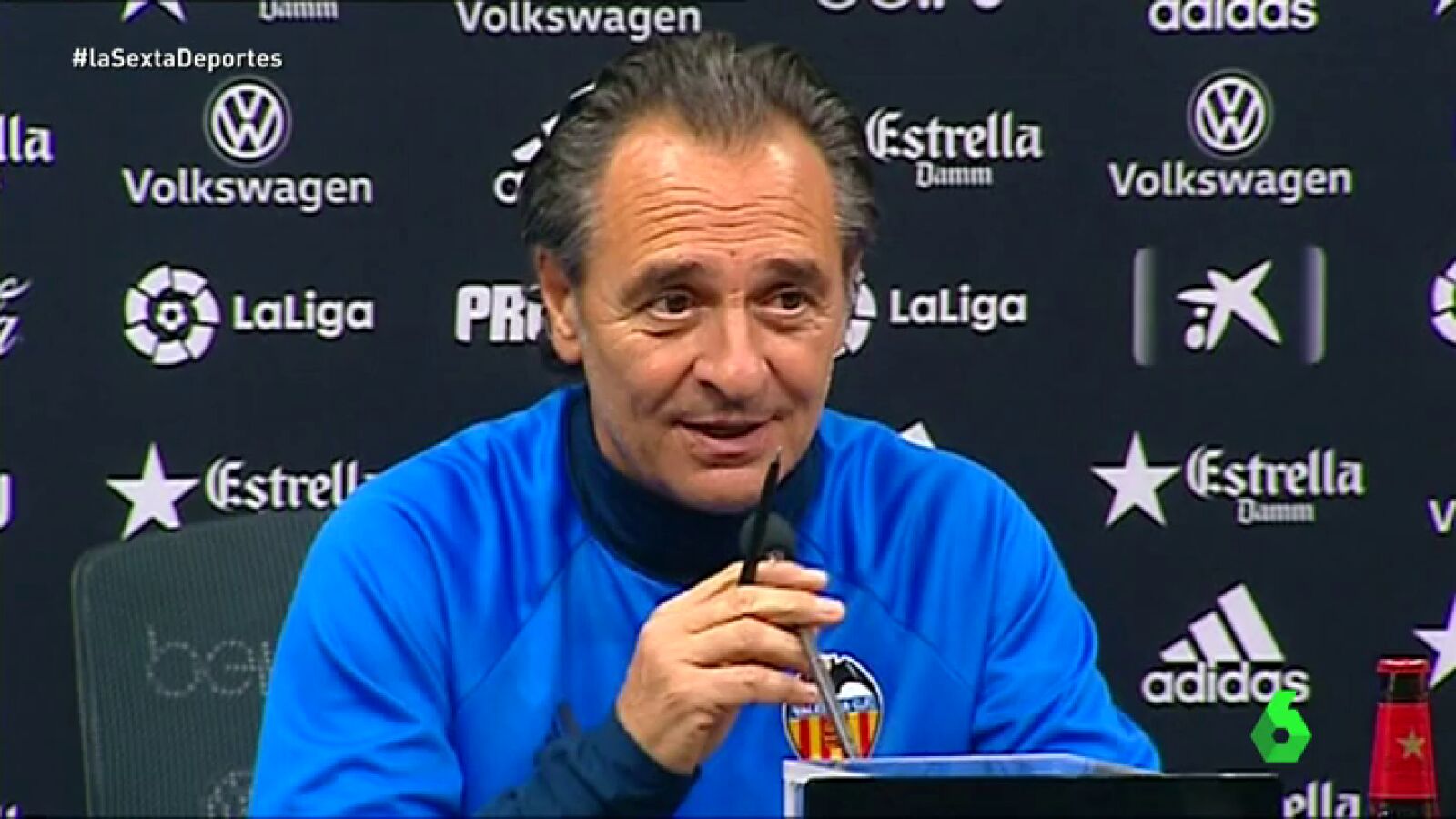 Frame 0.0 de: Prandelli: "Esta noche dormir&eacute; muy bien porque no tengo la f&oacute;rmula para frenar a Messi"