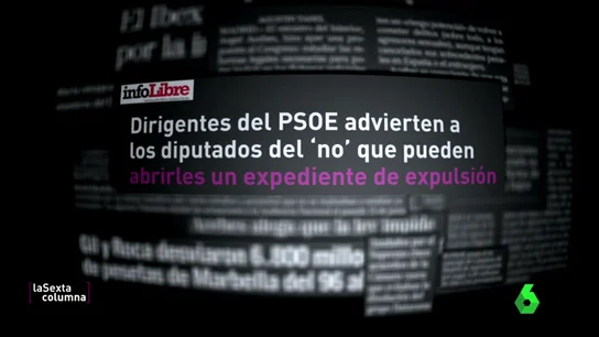 Frame 36.782174 de: El precio de la desobediencia: ¿y si voto en contra de la decisión del Comité Federal del PSOE? Frame 36.782174 de: El precio de la desobediencia: ¿y si voto en contra de la decisión del Comité Federal del PSOE?
