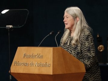 La historiadora británica Mary Beard, galardonada en la categoría de Ciencias Sociales La historiadora británica Mary Beard, galardonada en la categoría de Ciencias Sociales