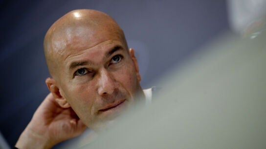 Zidane, en rueda de prensa