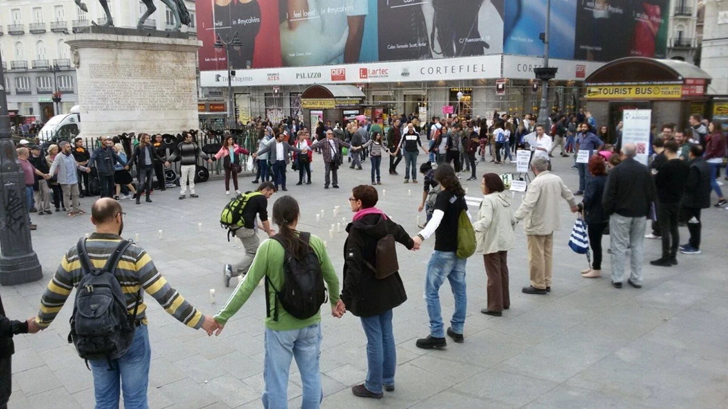 Concentración en la Puerta del Sol Concentración en la Puerta del Sol