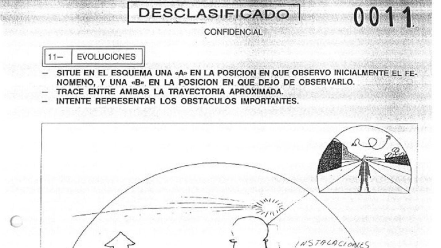 Documento publicado por el Ministerio de Defensa