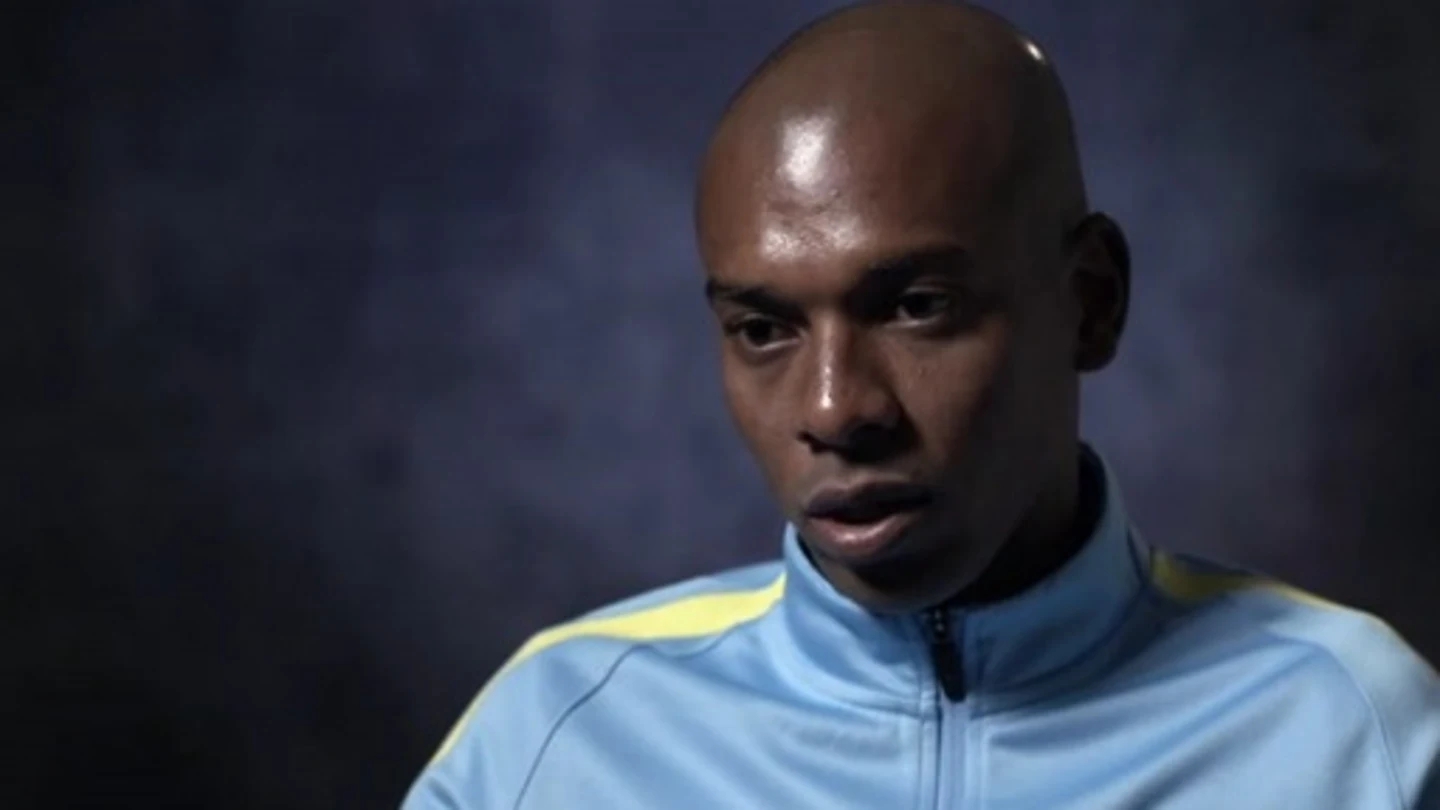 Fernandinho, centrocampista del Manchester City Fernandinho, centrocampista del Manchester City