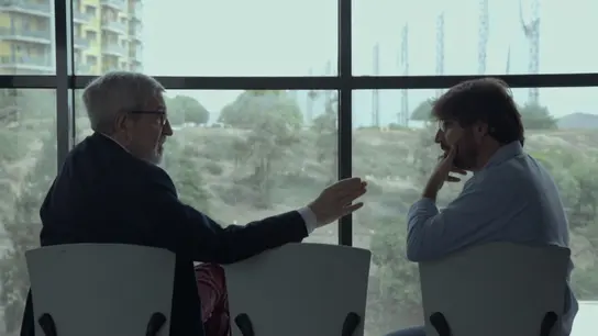 El doctor Marcos Gómez junto a Jordi Évole El doctor Marcos Gómez junto a Jordi Évole