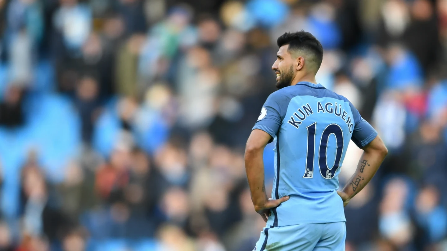 Agüero, decepcionado Agüero, decepcionado