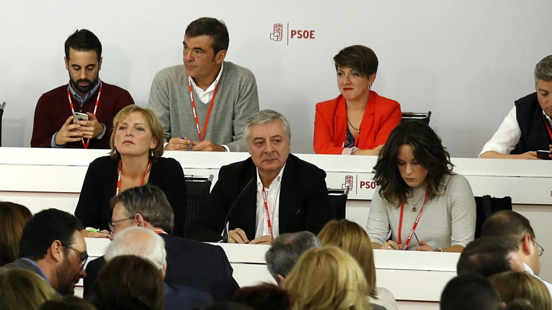 Mesa del Comité Federal del PSOE