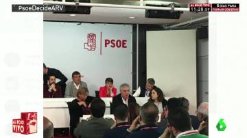 Mesa del comité federal del PSOE