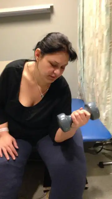 Mayra Rosales durante su cambio de vida Mayra Rosales durante su cambio de vida