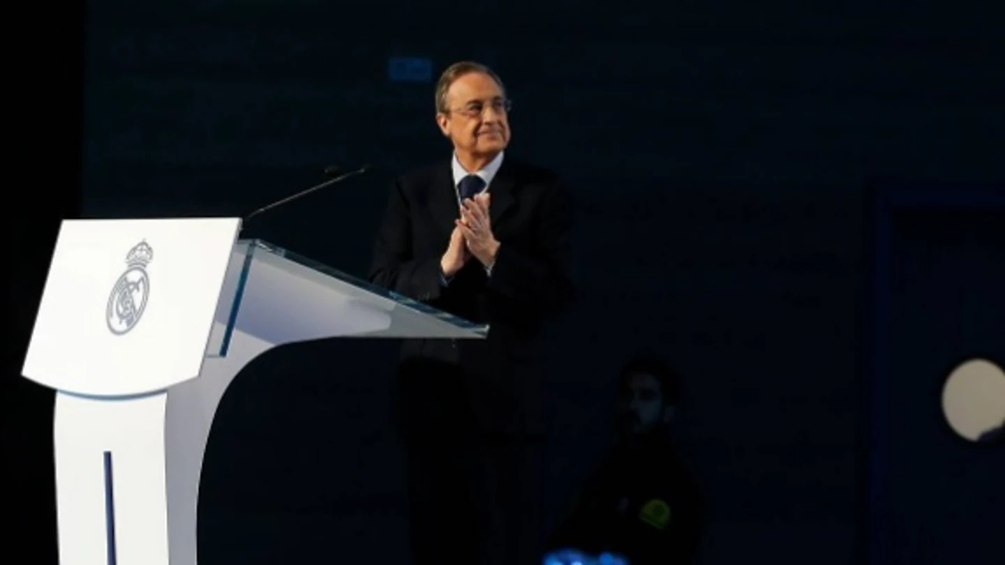 Florentino Pérez, en la Asamblea General Ordinaria del Real Madrid Florentino Pérez, en la Asamblea General Ordinaria del Real Madrid