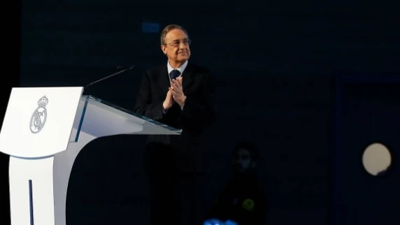 Florentino P&eacute;rez, en la Asamblea General Ordinaria del Real Madrid